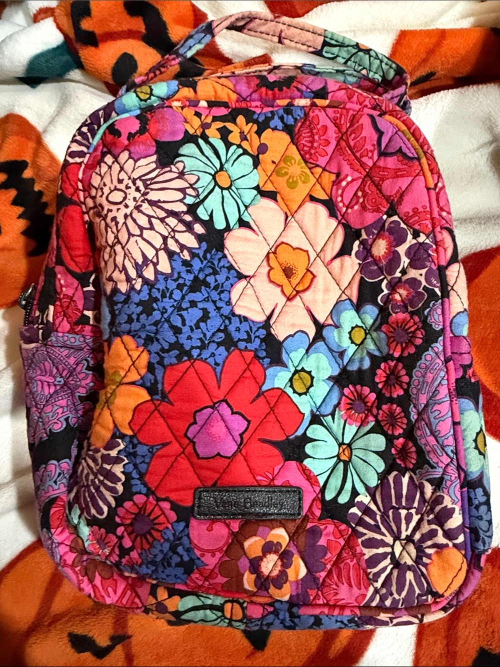 Vera Bradley Lunch Bunch Insulated Bag - Floral Fiesta Pattern